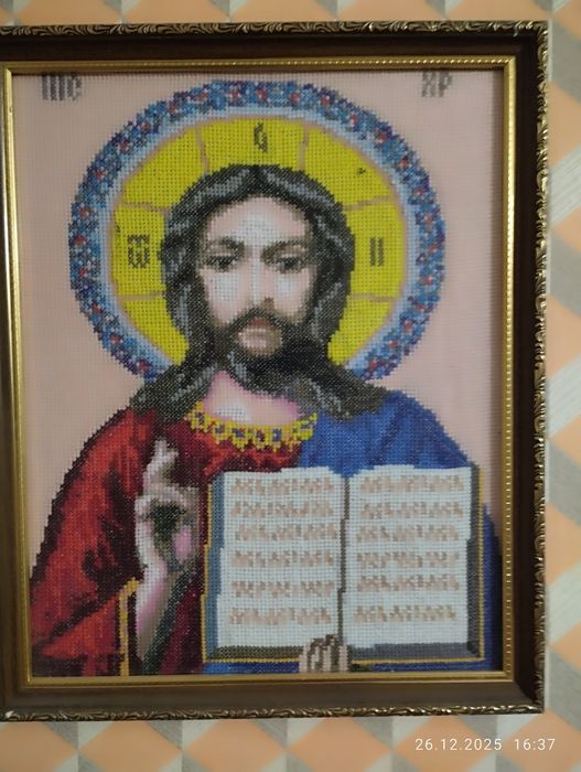 Картина хрестико "Ісус"