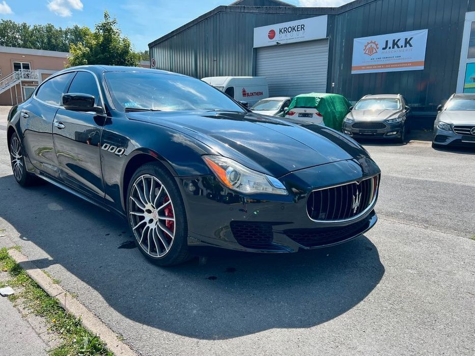 Бампер Maserati Quattroporte 2013- разборка мазерати запчастини