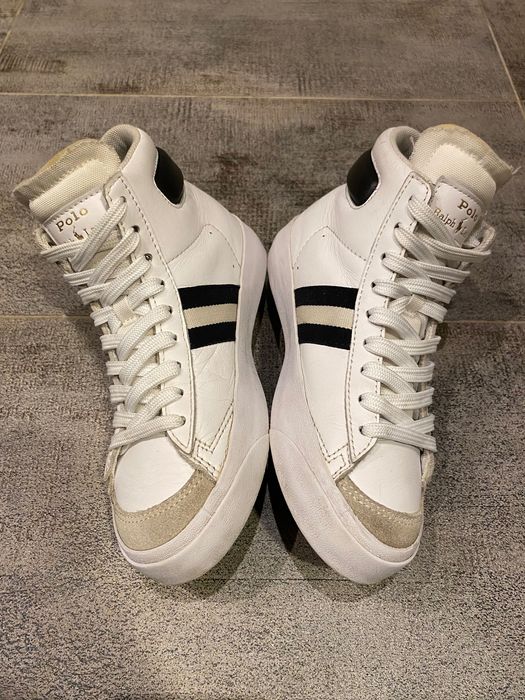 Polo Ralph Lauren 34 r 21 cm skóra buty dziecięce sneakersy adidasy