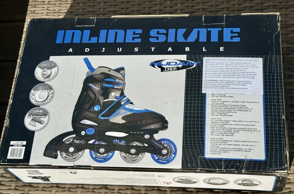 Rolki dla dziecka - rozmiar 27-30