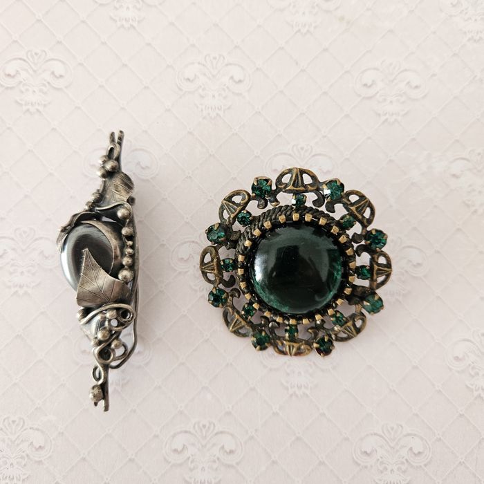 Broche Vintage 2pcs