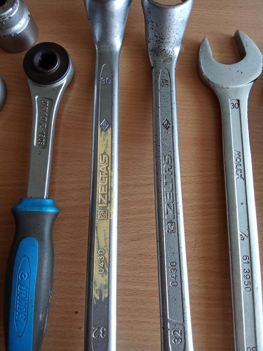 Gedore накидной ударный прямой ключ 32мм.