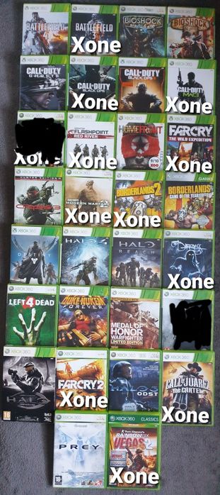 Gry Xbox 360/Działają na Xbox One oraz Xbox Series X