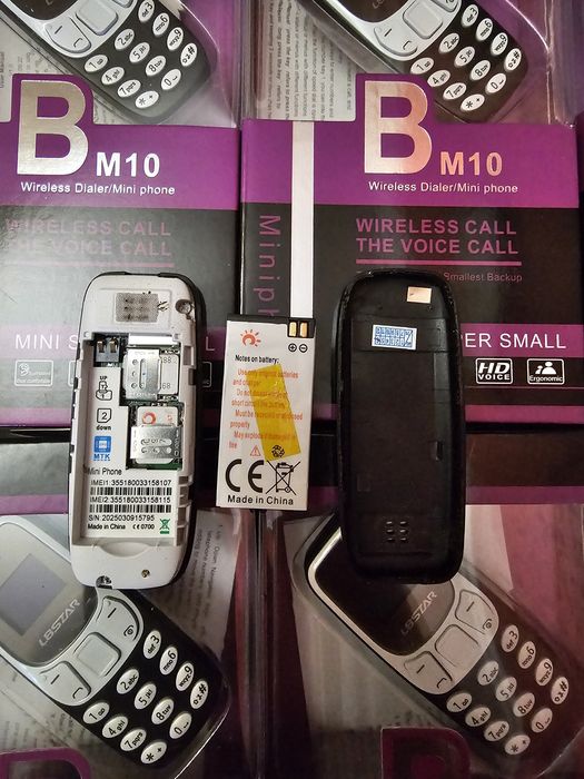 ‼️НОВІ‼️ Міні кнопочний телефон 2 sim, диктофон ,Bluetooth гарнітура