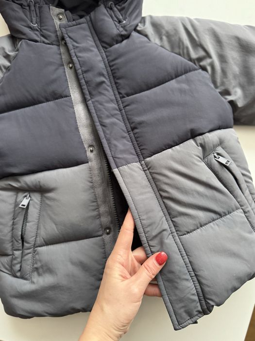 Куртка пуховик Zara. Курточка зимова. Зимняя куртка Зара
