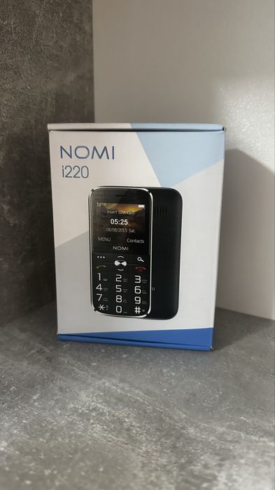 Мобільний телефон Nomi i220 Black