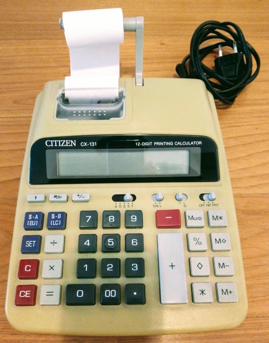 Máquina registadora Citizen