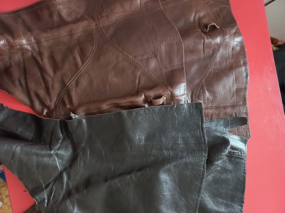 Куски кожи для пошива или рукоделия