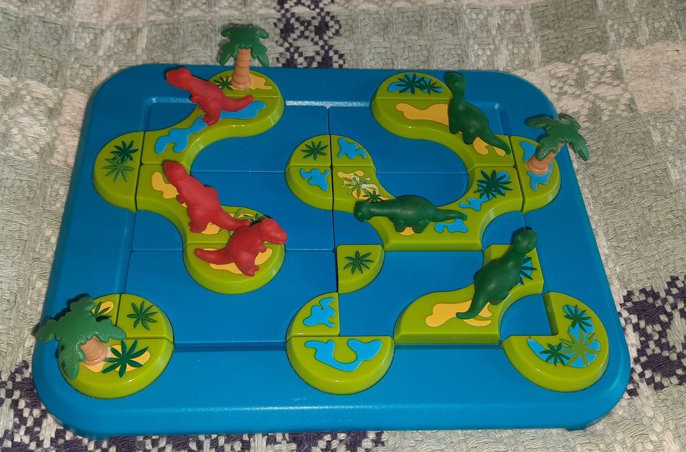 Настільна гра для одного Smart Games Динозаври Dinosaurs Mystic Island