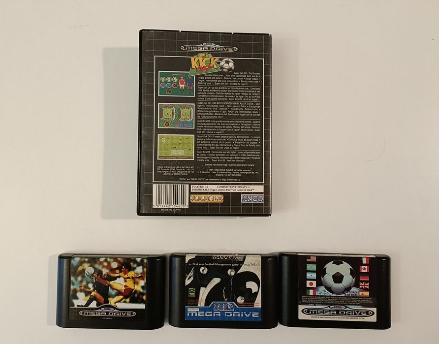 Zestaw gier Mega Drive - 4 tytuły