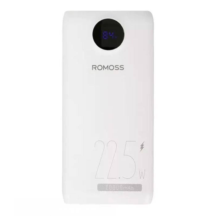 ПОВЕРБАНК ROMOSS 20000mAh, PowerBank, павербанк, УМБ, новий, зарядная батерея