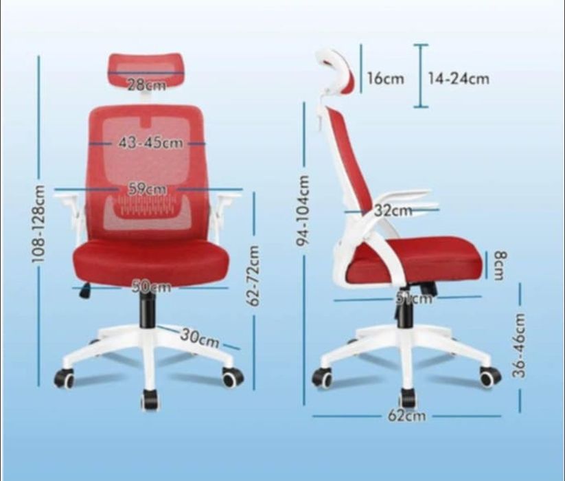 Ergonomiczny fotel biurowy Elfordson