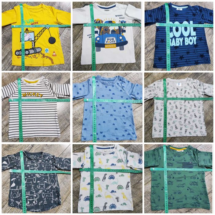 Кофта, реглан хлопок, Primark, F&F, Next, р. 68-110, 6-36міс., 0-5роки