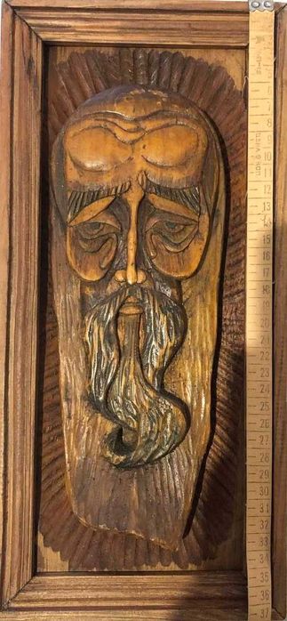 Картина на дереві"Мудрець"