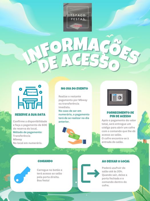 Espaço para Eventos com 100m2 em V.N de Gaia