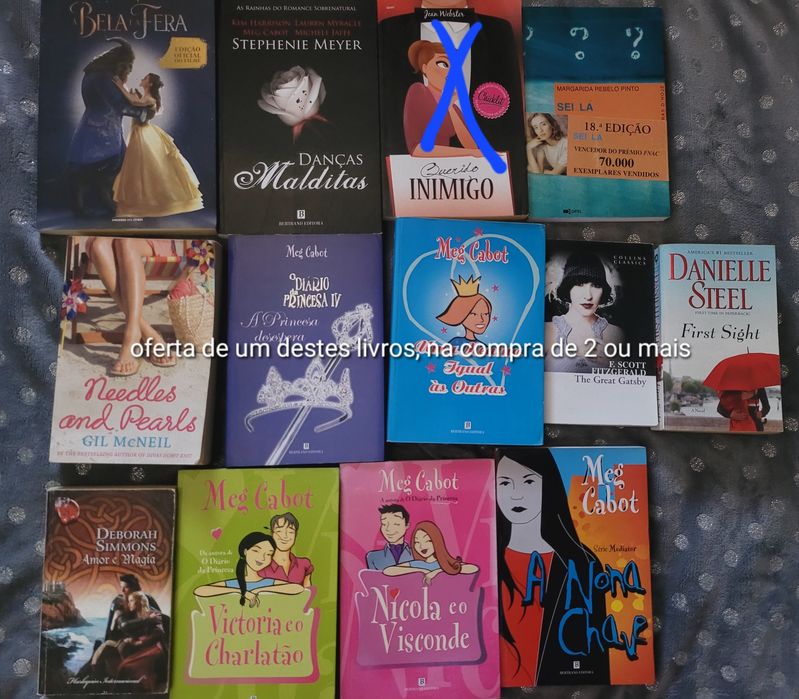 [Com brinde] Romances vários autores: Julia Quinn, Tessa Bailey