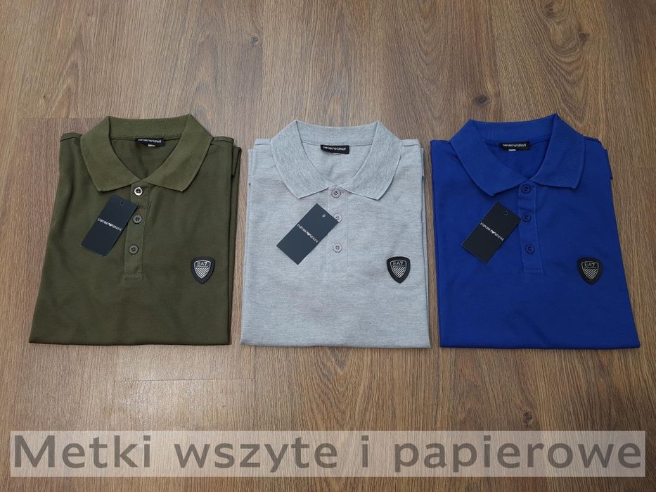 armani męska nowa polówka m-xxl
