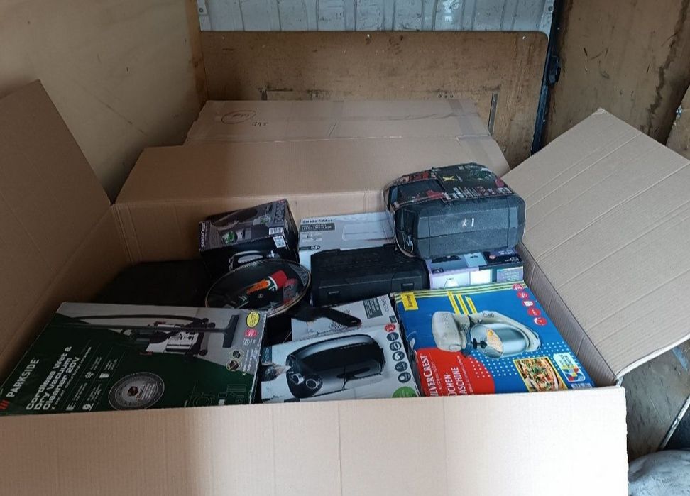Palety Boxy Amazon/ Philips/ Einhell