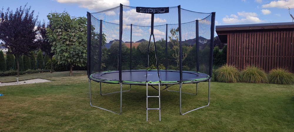 Roczna trampolina Zipro Jump Pro 12FT 374cm