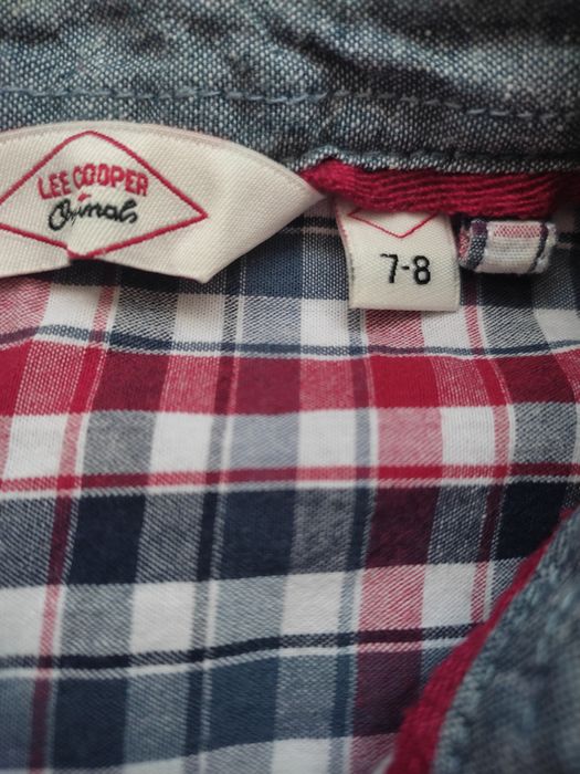 Сорочка рубашка хлопчику на 128 см 7-8 років
