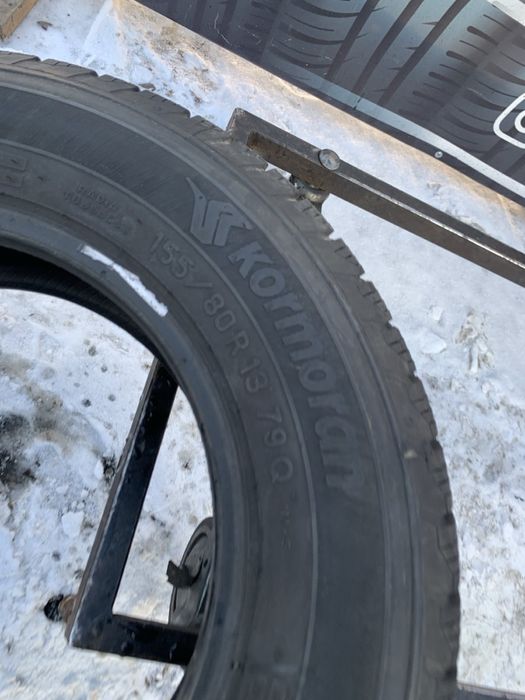 Шини 155/80 R13 пара Kormoran  7,9мм зима, 2022р