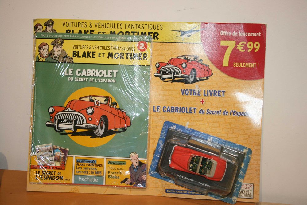 Blake et Mortimer Le Cabriolet Nº2