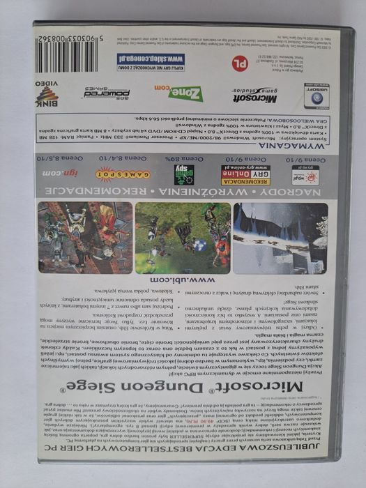 PC dvd-rom Gra: Dungeon Siege, jubileuszowa edycja
