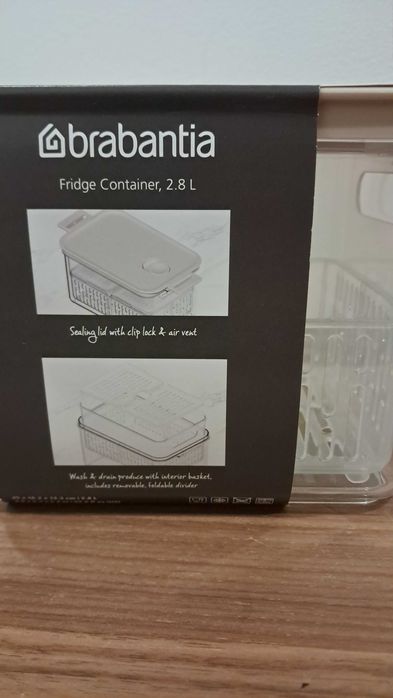 Caixa Brabantia para legumes e frutas