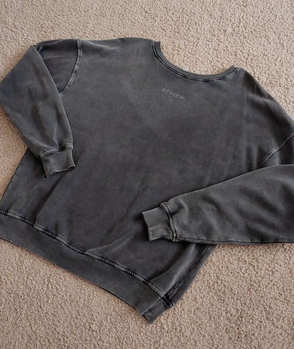 Bawełniana bluza Review Dekatyzowana bluza Oversize XS/S