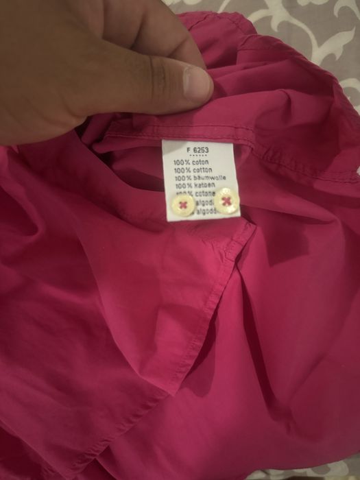 Camisa lacoste rosa