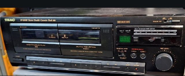 Teac W-600R dwukasetowy magnetofon deck