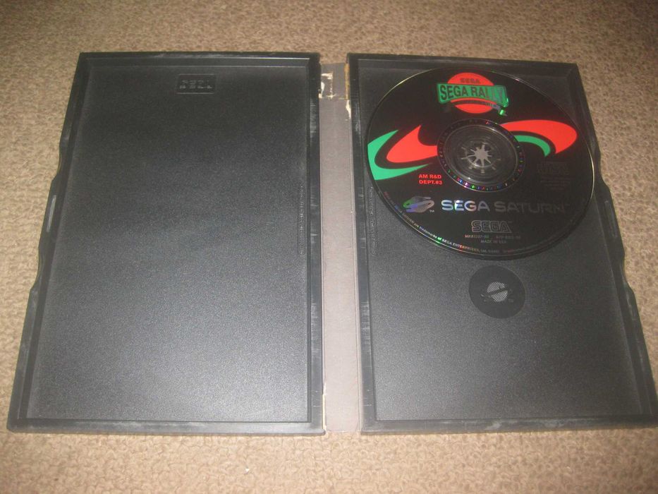Jogo "Sega Rally Championship" para Sega Saturn!