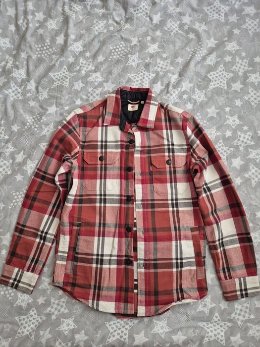 Сорочка картата тепла levis S