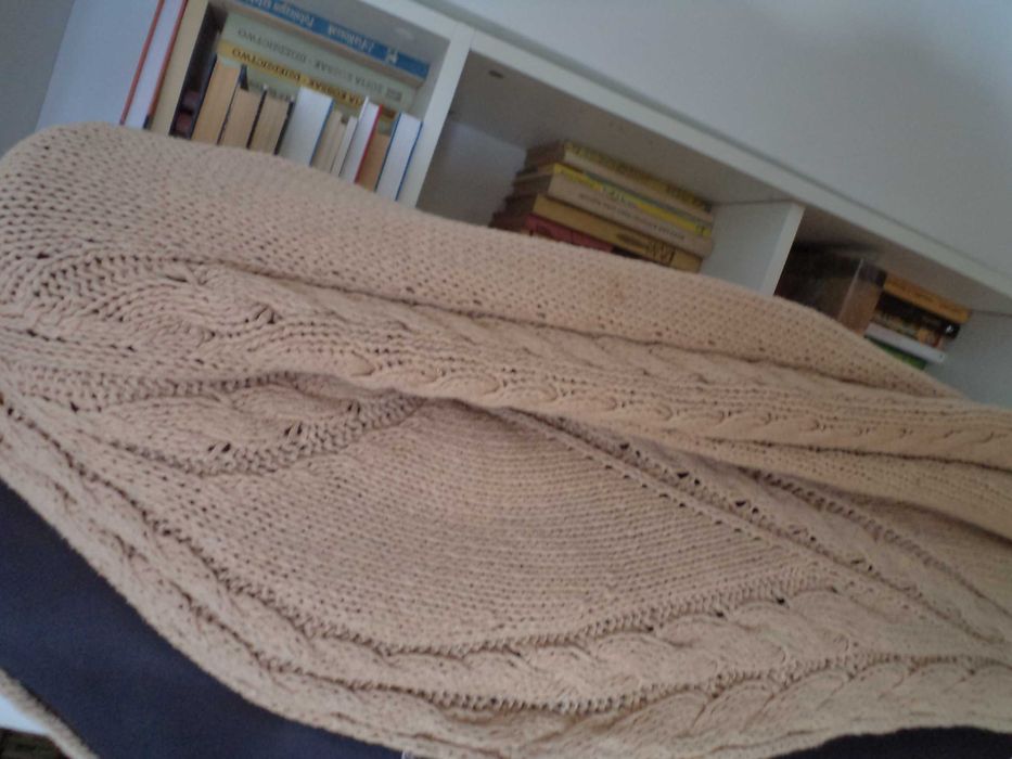 Wspaniały sweter kardigan Stefanel r.S bawełna i len