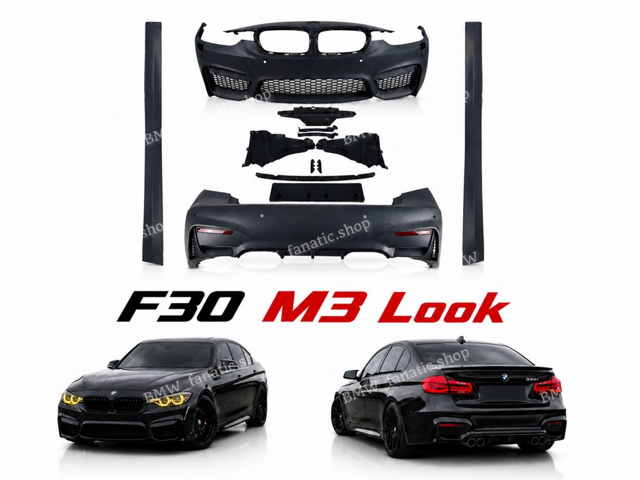 М Обвіс (обвес) M3 (м3) BMW (бмв) f30 Ф30, M Look (М лук)