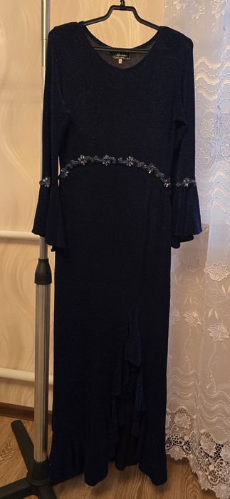 Сукня вечірня з люрексом