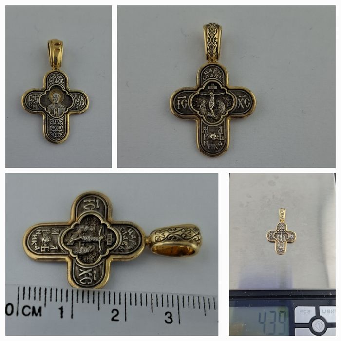 Серебряные крестики