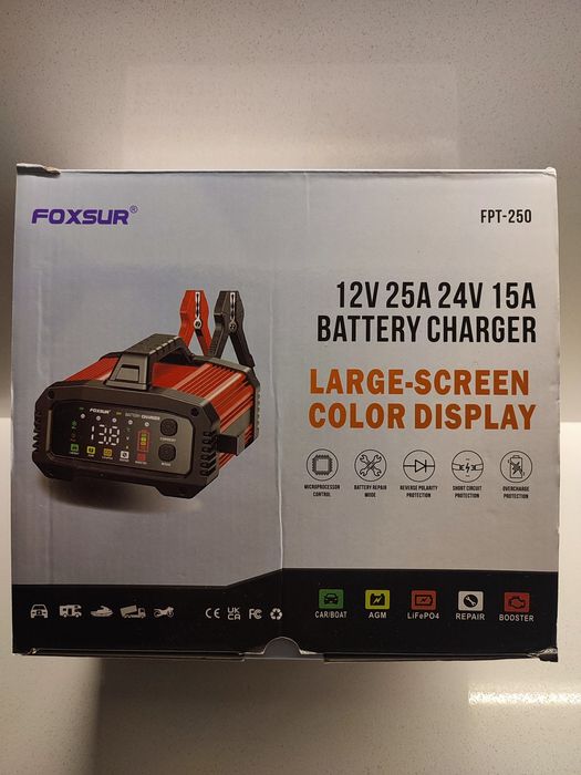 Імпульсний пуско- зарядний пристрій FOXSUR FPT-250