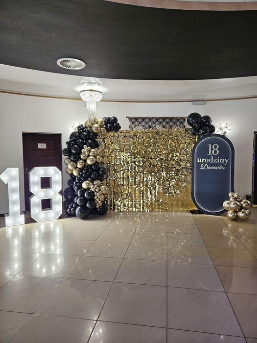 Ścianka dekoracja balonowa dekoracyjna ślubna