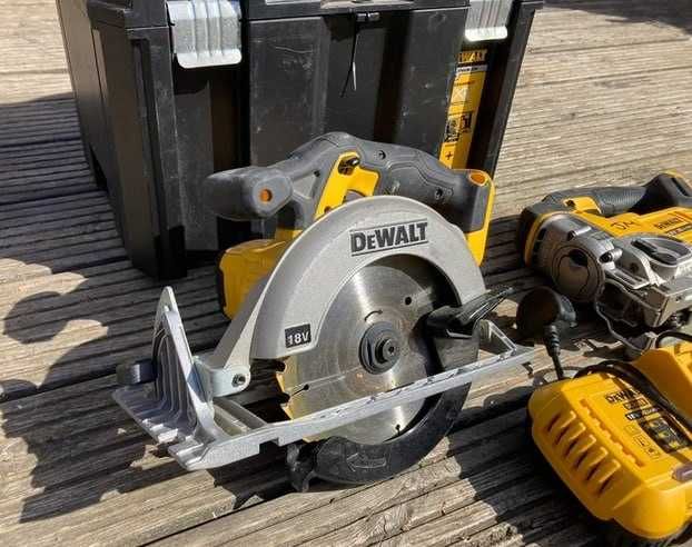 DeWalt 18v combi set / drill / saw / planer