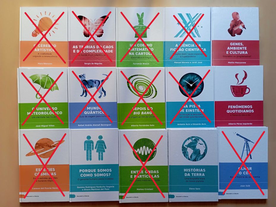 Coleção de livros "Descobrir a Ciência"