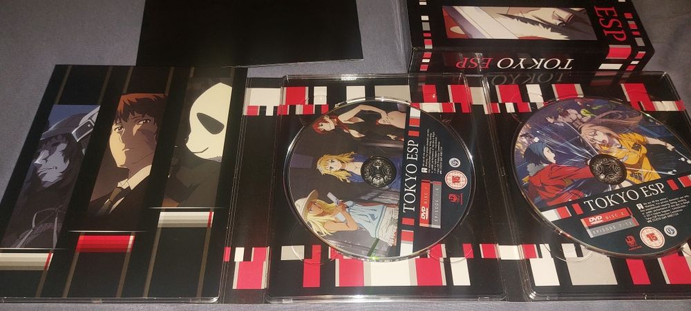 Serial anime Tokyo ESP Complete series edycja kolekcjonerska blu-ray