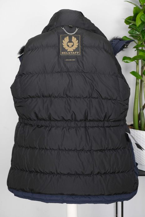 Belstaff gruba puchowa parka damska kurtka r S