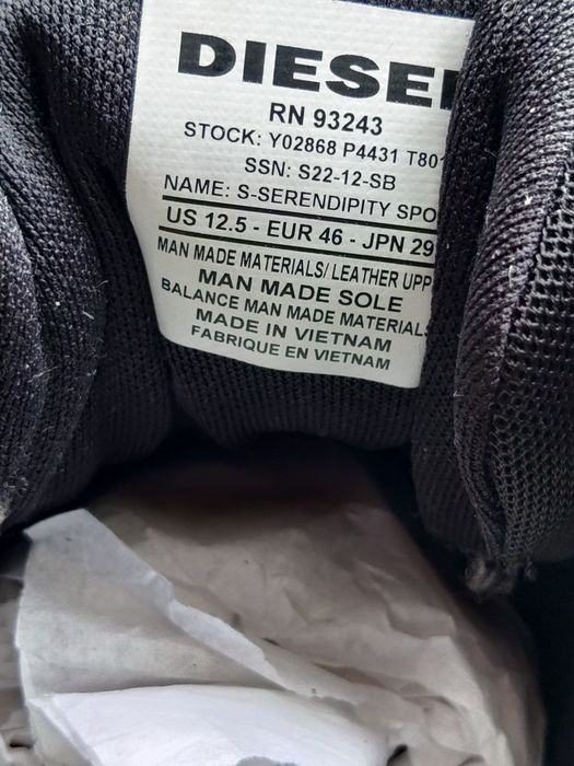 Кросівки Diesel S-Serendipity Sport  Y02868-P4431-T8013 РОЗМІР-46
