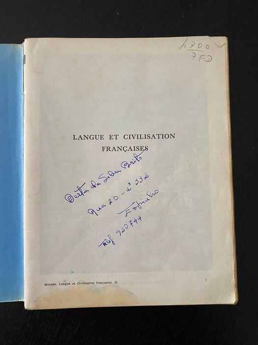 G. Mauger – Cours de Langue et de Civilisation Françaises I, II & III, Hachette / Alliance Française, c. 1960s