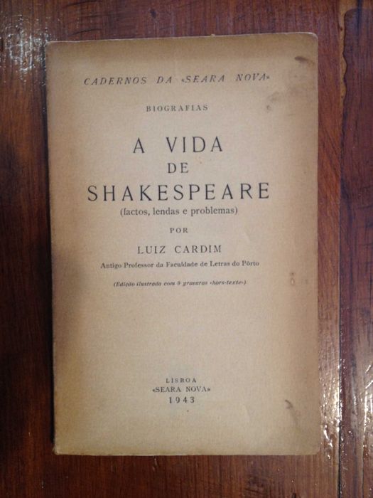 Luiz Cardim - A vida de Shakespeare