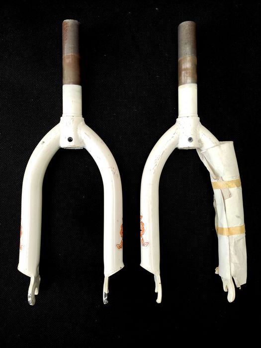 Nowy Widelec Dziecięcy, mini BMX 1 cal koło 12" Biały
