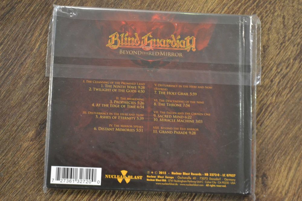 Blind Guardian  Beyond The Red Mirror CD  Nowa