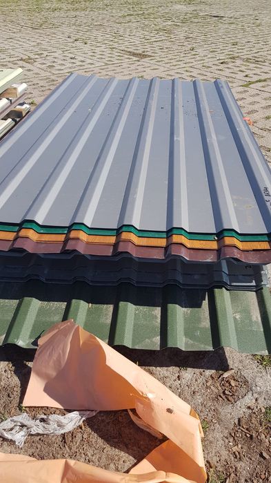 Blacha trapezowa PACZKA 100m2 blacho trapez dach garaż wiata DOSTAWA