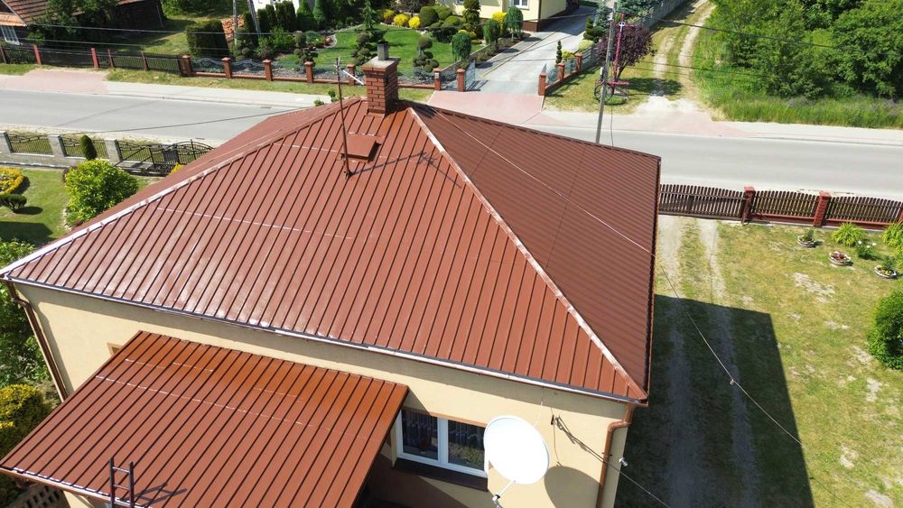 Malowanie mycie Dachów dachu pokryć dachowych WYCENA GRATIS